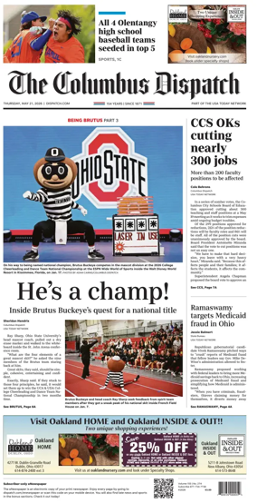 Cover of The Columbus Dispatch