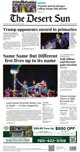 Cover of The Desert Sun