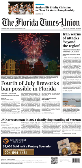 Cover of The Florida Times-Union
