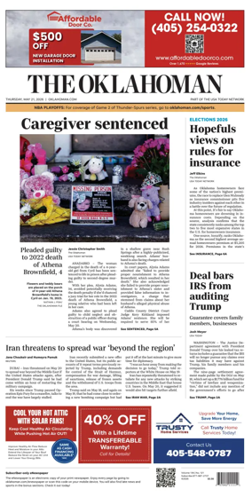 Cover of The Oklahoman