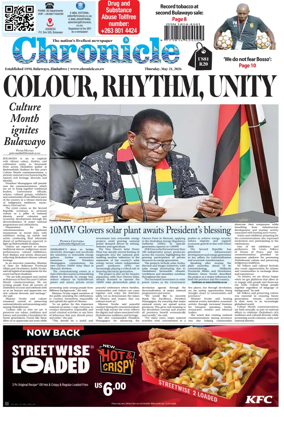 Cover of Chronicle (Zimbabwe)
