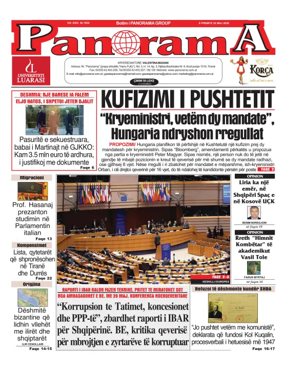 Cover of Panorama (Albania)