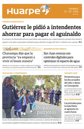 Cover of Diario Huarpe