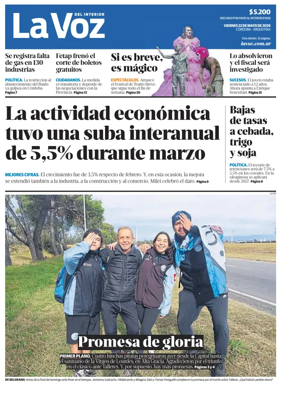 Cover of La Voz del Interior