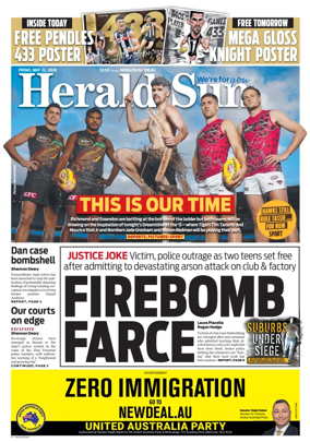 Cover of Herald Sun