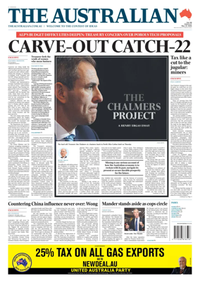 Cover of The Australian