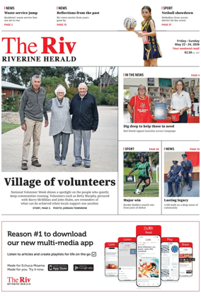 Cover of The Riverine Herald