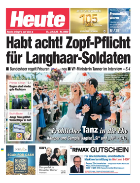 Cover of Heute - Niederosterreich Ausgabe