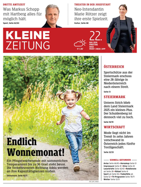 Cover of Kleine Zeitung Kaernten