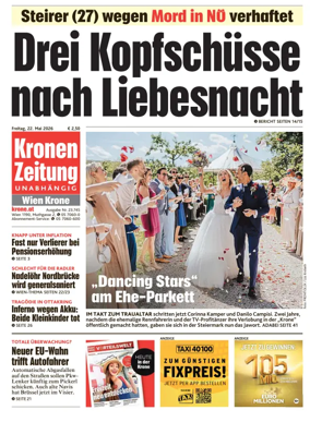 Cover of Kronen Zeitung