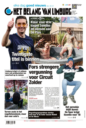 Cover of Het Belang van Limburg