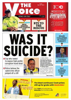 Cover of The Voice (Botswana)