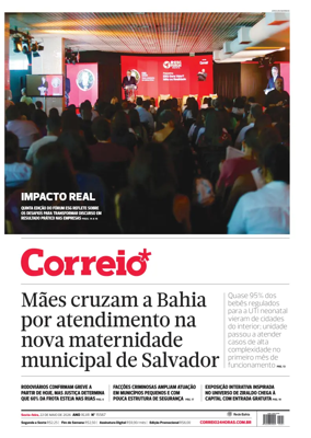 Cover of Correio da Bahia