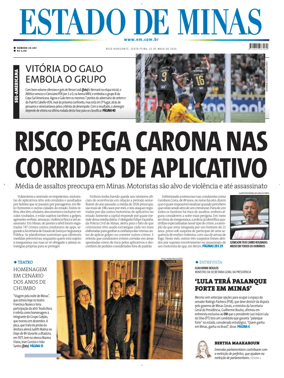 Cover of Estado de Minas (Brazil)