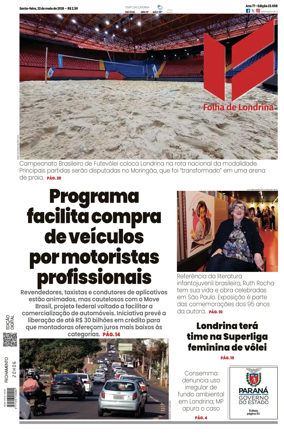 Cover of Folha de Londrina