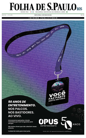 Cover of Folha de S.Paulo