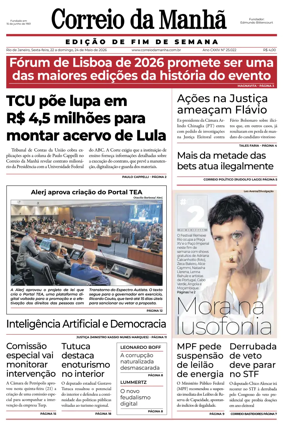 Cover of Jornal Correio da Manha