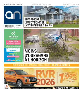 Cover of Acadie Nouvelle