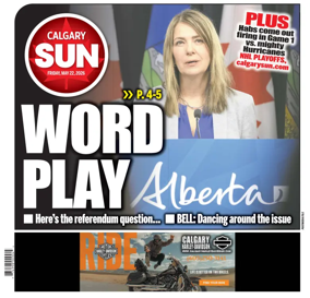 Cover of Calgary Sun