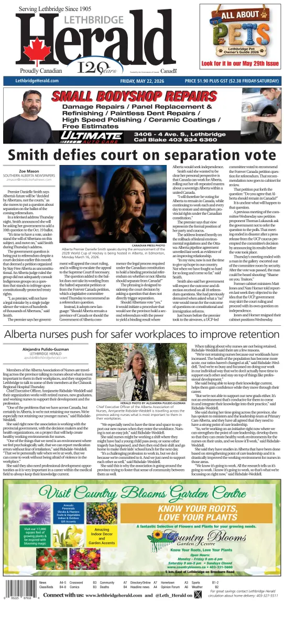 Cover of Lethbridge Herald