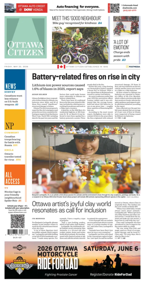 Cover of Ottawa Citizen