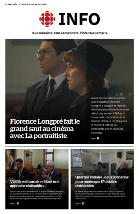Cover of Radio-Canada Info
