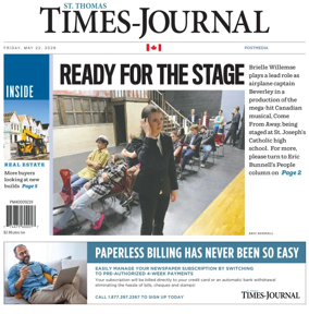 Cover of St. Thomas Times-Journal