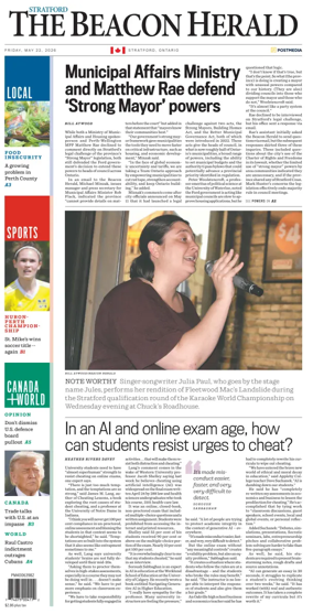 Cover of The Beacon Herald