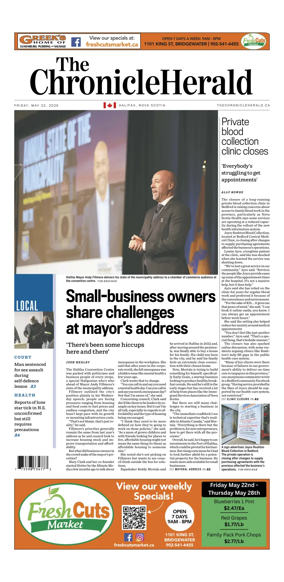 Cover of The Chronicle Herald (Metro)