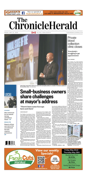 Cover of The Chronicle Herald (Provincial)