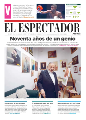 Cover of El Espectador