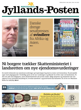Cover of Jyllands-Posten
