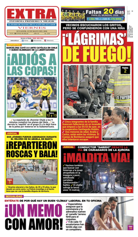 Cover of Diario Extra