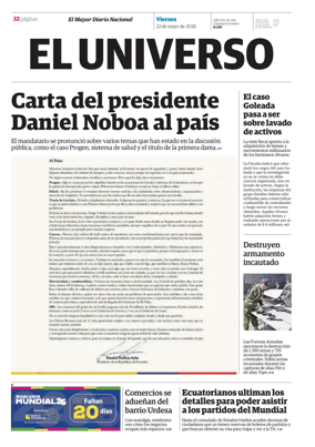 Cover of El Universo