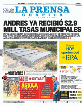 Cover of La Prensa Grafica