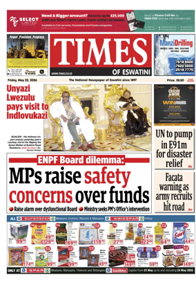Cover of Times of Eswatini