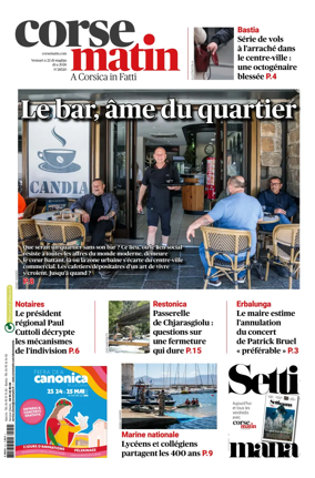 Cover of Corse Matin