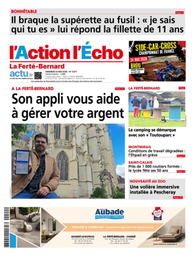 Cover of l'Action l'Echo (La Ferte-Bernard)