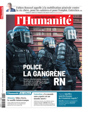 Cover of L'HUMANITE