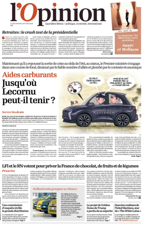 Cover of L'Opinion