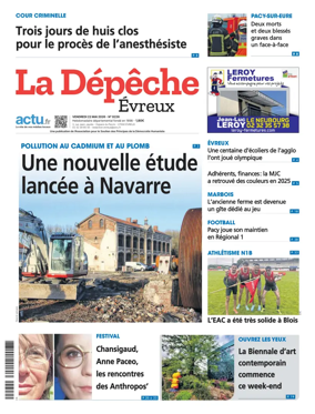 Cover of La Depeche Evreux