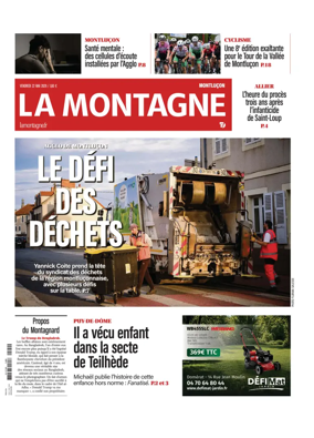 Cover of La Montagne (Montlucon)