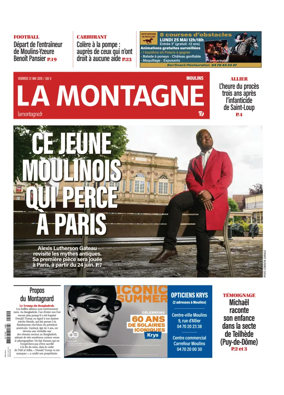 Cover of La Montagne (Moulins)