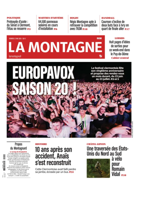 Cover of La Montagne (Riom)