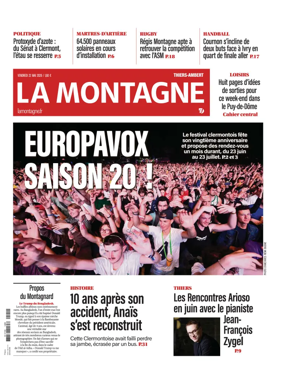 Cover of La Montagne (Thiers-Ambert)