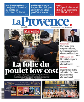 Cover of La Provence Marseille