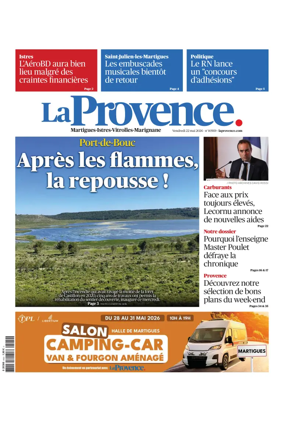 Cover of La Provence Martigues-Istres-Vitrolles-Marignane