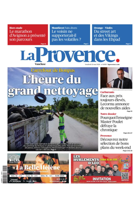 Cover of La Provences Vaucluse