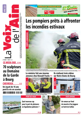 Cover of La Voix de l’Ain Bresse