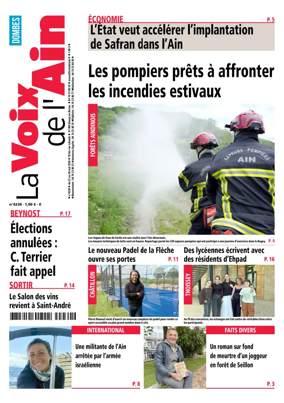 Cover of La Voix de l’Ain Dombes
